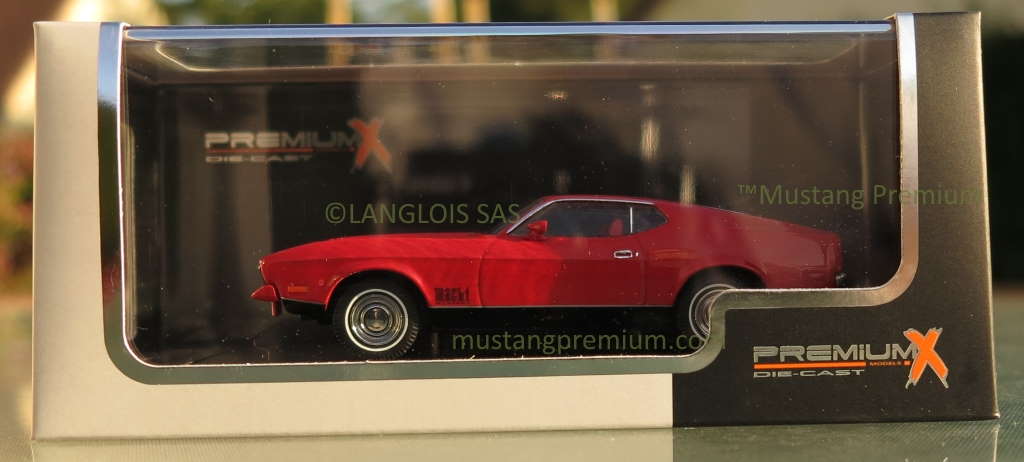 Miniature Premium X 1/43 - Ford Mustang Mach 1, échelle 1:43