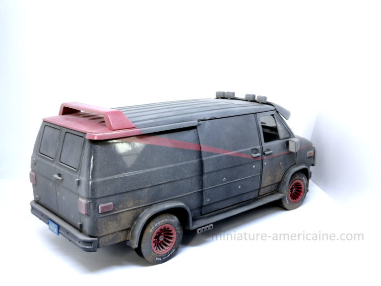 Le véritable van GMC Vandura de l’Agence tous risques à vendre aux enchères