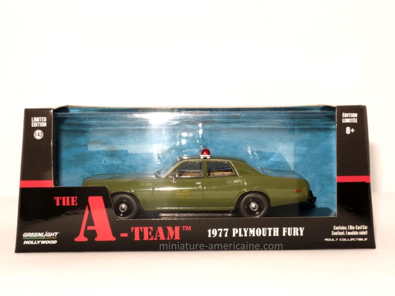 Plymouth miniature 1/43 a team