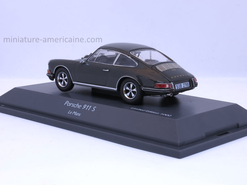 Porsche 911s miniature steve mc queen 1/43