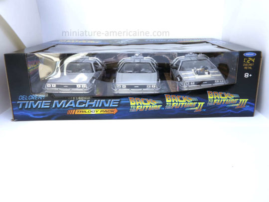 Miniature DeLorean Retour Vers Le Futur 2 - Échelle 1/24, Diecast Welly 22441W