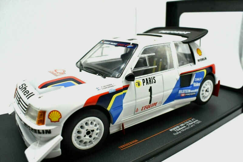 Peugeot 205 T16 Monte Carlo 1986 Ixo 118 Miniature Américaine