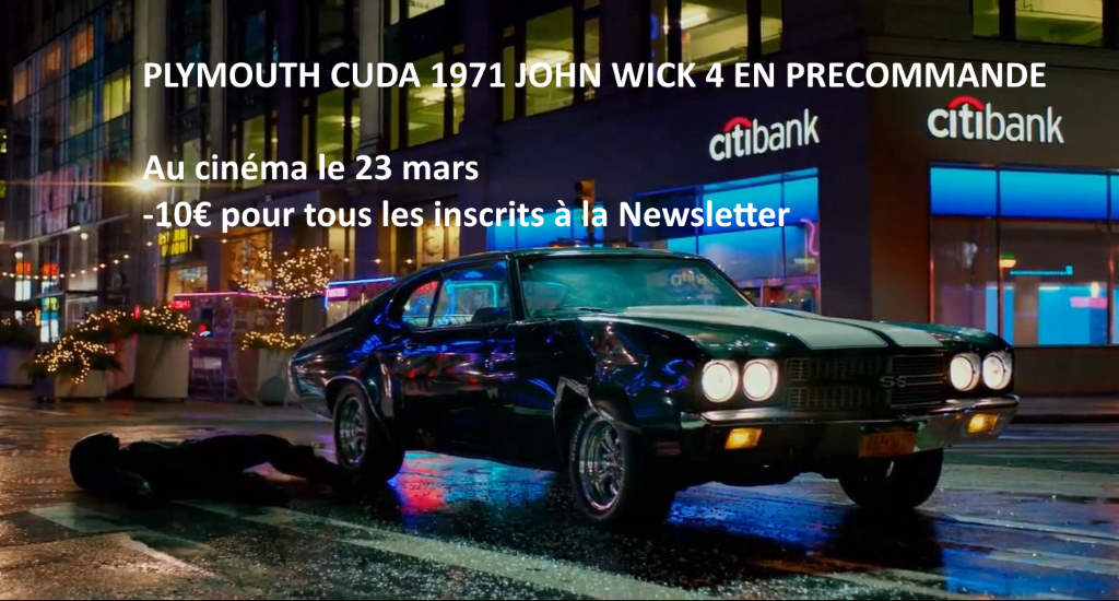 Plymouth Cuda John Wick 4